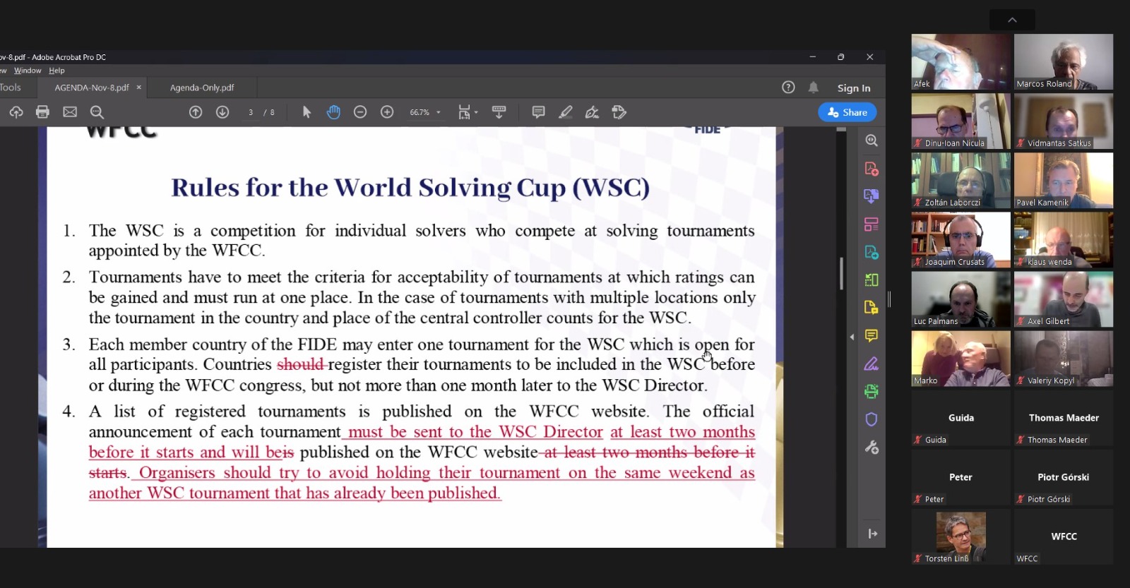 International Solving Contest 2022 – WFCC